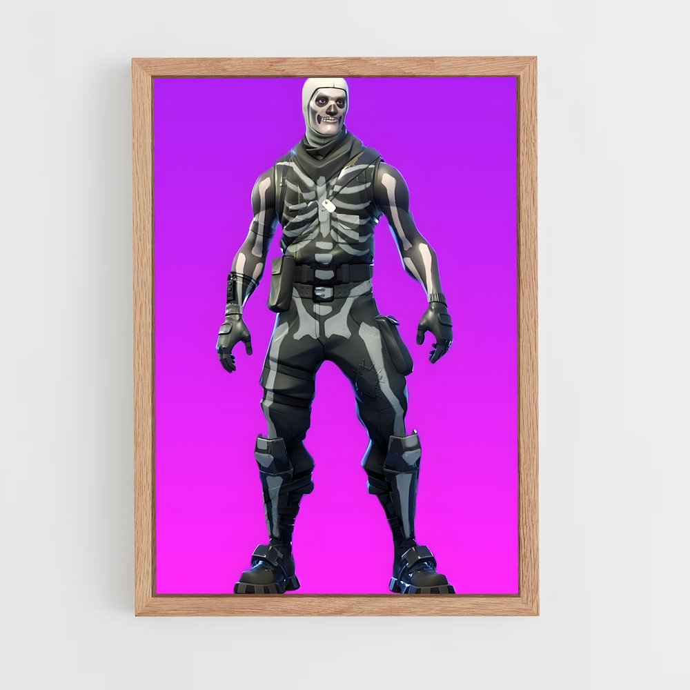 Poster Trooper Violet – affiche Fortnite (vue 4)